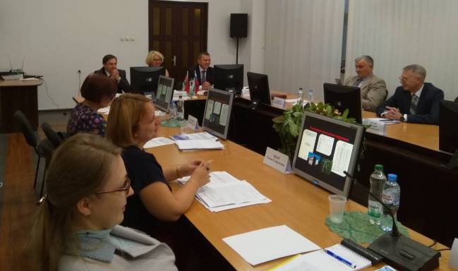 13-е заседание Рабочей группы по взаимодействию заинтересованных областных центров Белгидромета и ЦГМС Росгидромета в Гродно